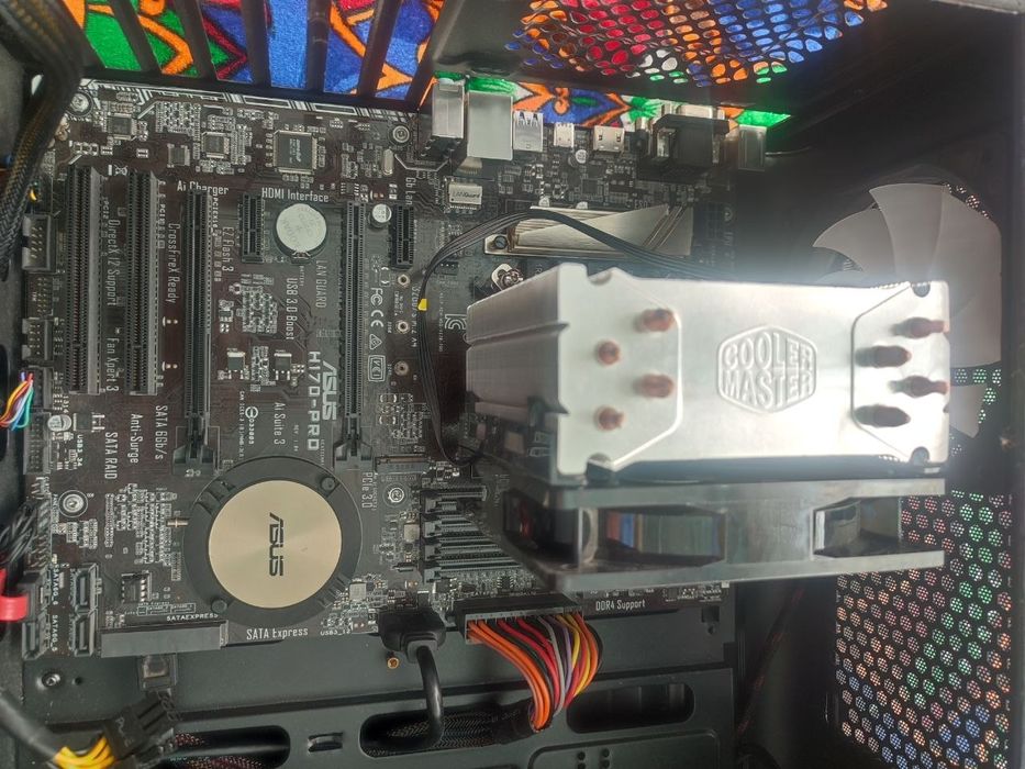 Продам Case Intel i5-6600K + ASUS H170-PRO + Cooler