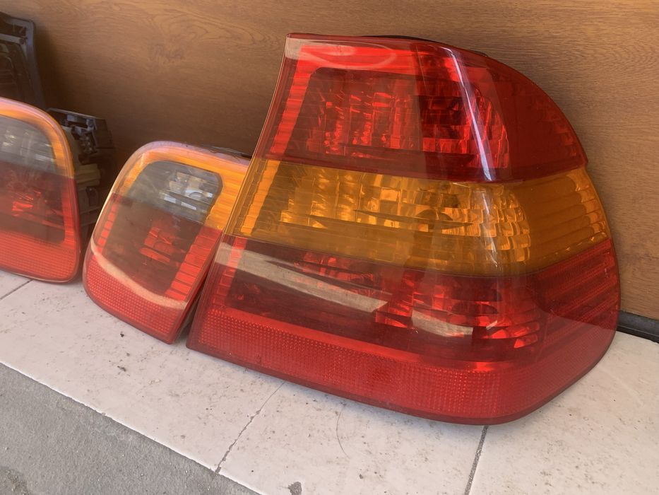 Оригинални стопове БМВ Е46 седан фейслифт стоп ляв десен М пакет оптик