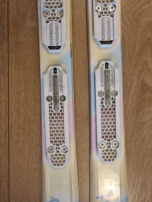 Детски ски Pure Conscious 110 см първа ръка без или с автомати + щеки