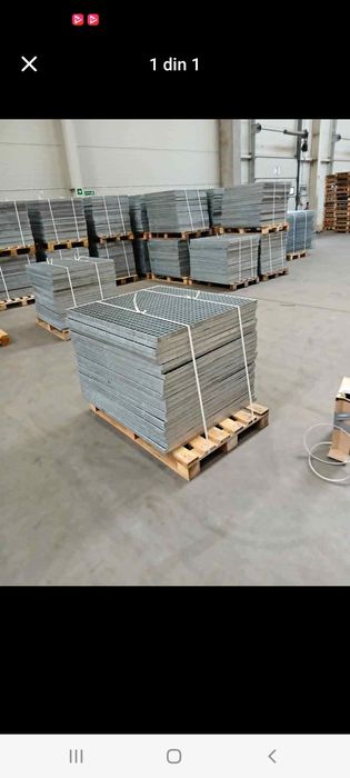 Gratare metalice galvanizate diferite dimensiuni debitam la dimensiune