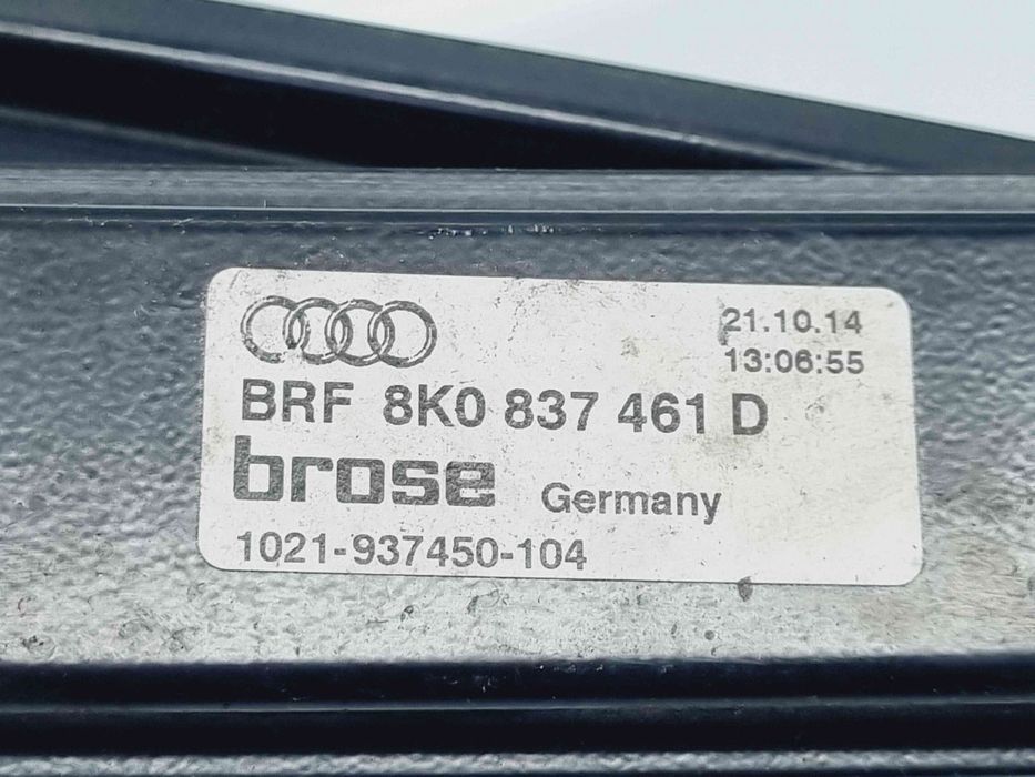 Macara electrica geam stanga fata Audi A4 (8K2, B8.5) Facelift [Fabr 2