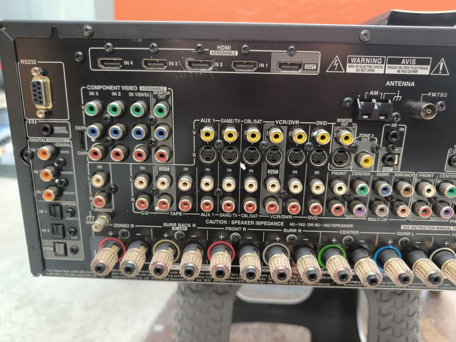 Onkyo tx sr 875  7х170watt 6ohm 23кг