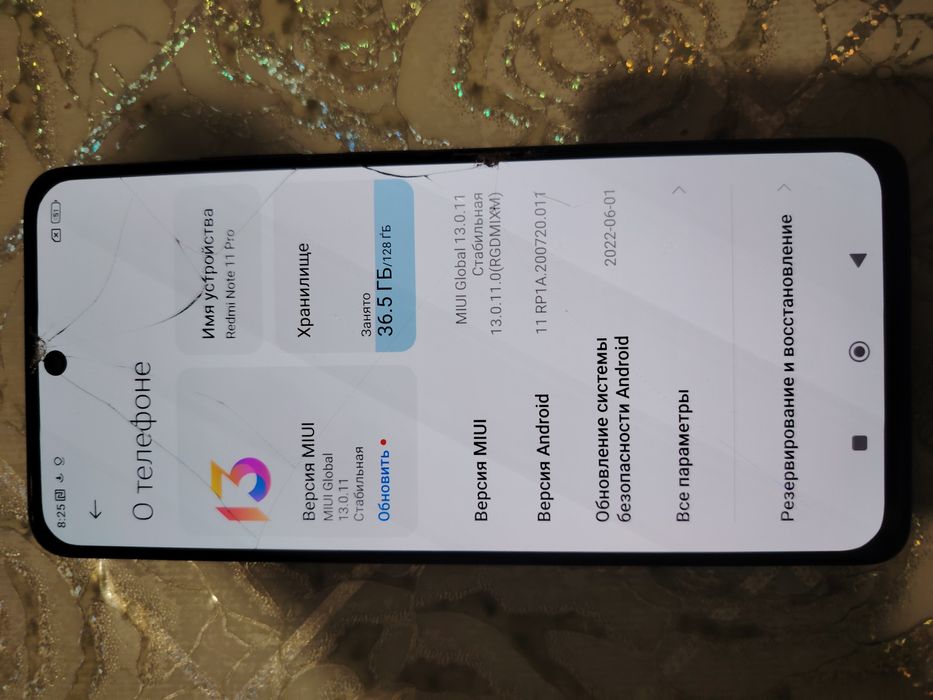 Продам телефон Xiaomi Redmi Note 11 pro 128/8gb