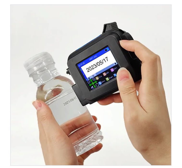 Маркиратор датер дата сана ручной принтер QR штрих код апарат