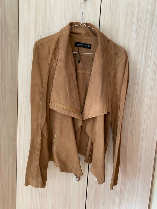 Елегантно ново кожено яке от ZARA