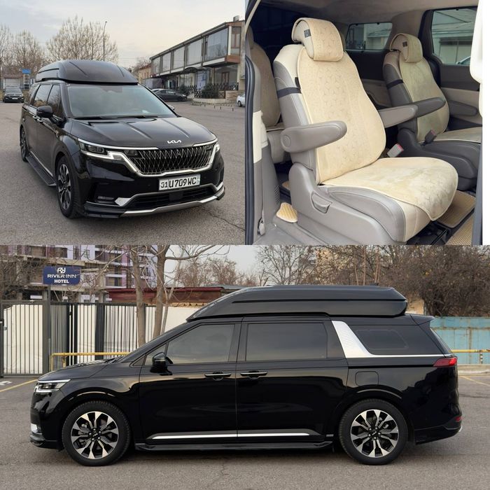 Услуги транспорта Киа Карнивал встреча провод туры по Узбекистану