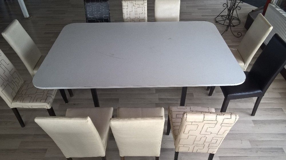 Masa 8-12 locuri mobilier mese scaune restaurant evenimente conferinte