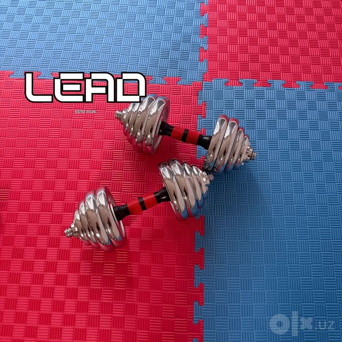 Гантели 30 кг Leadsport | Профессиональный уровень