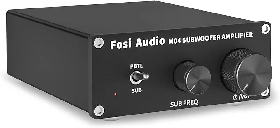 Fosi Audio M04 Home Theater Subwoofer Amplifier