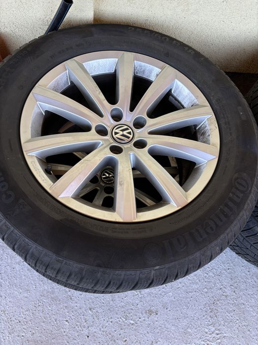 Jante Originale VW Touareg 2020 R18  VW cu anvelope Continental