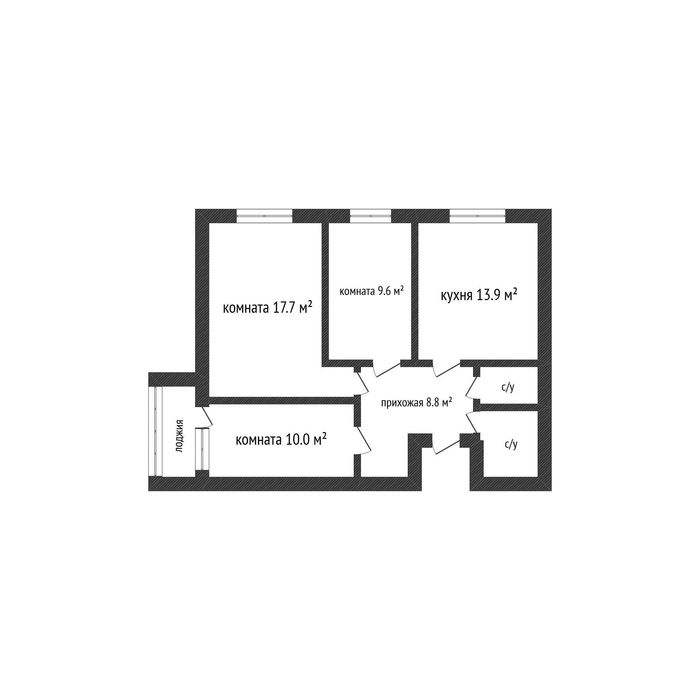 Продам 3 комнатную квартиру