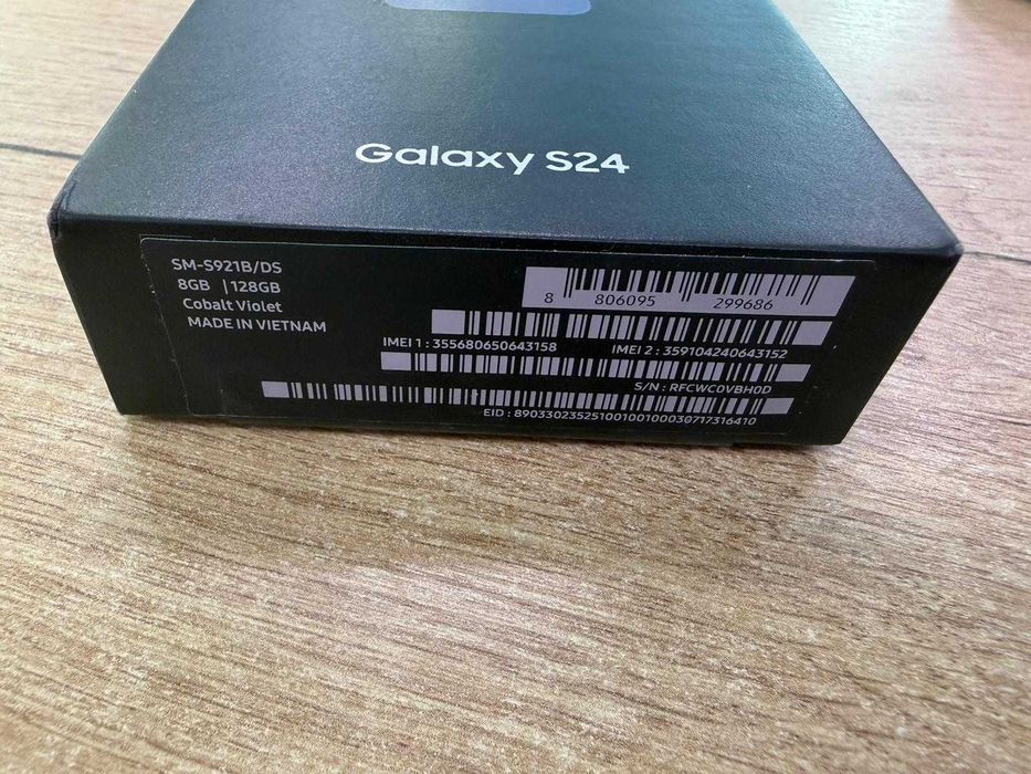 Samsung Galaxy S24 128GB 8GB RAM Violet | Nou Sigilat | Garanție | Buy-Back