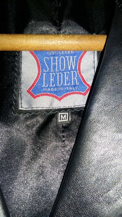 Haina de piele lunga marimea M