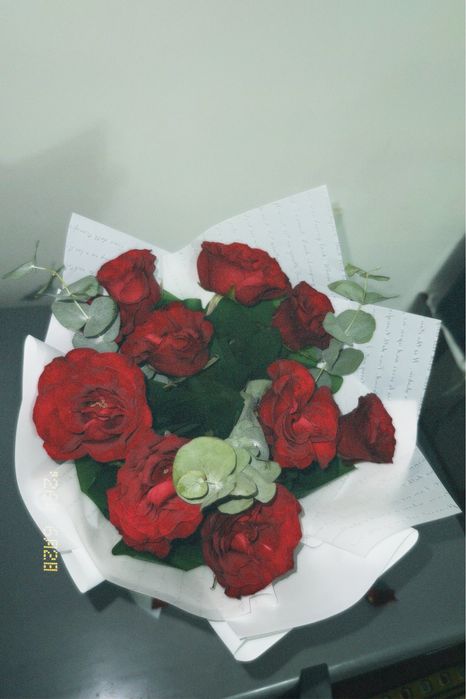 Сыйлыққа арналған гүл шоқтары (9шт)