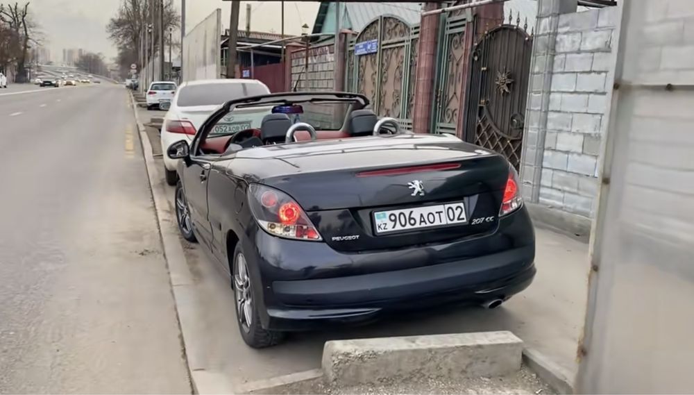 Peugeot 207cc кабриолет