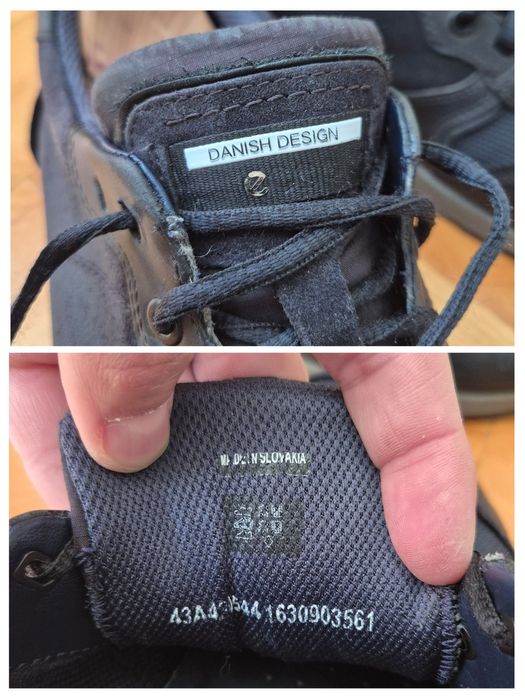 Pantofi sport premium Ecco, Mens Sneak Low-top, Piele, Bărbați - 43