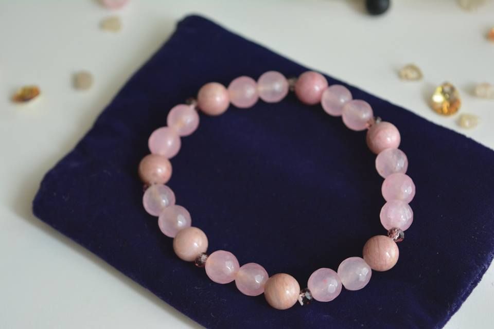 ахат микс, опушен фасетиран кварц, аквамарин