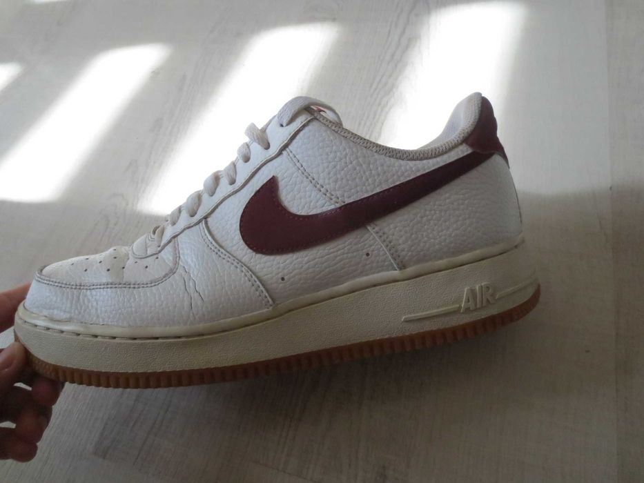Nike Air Force 1 '07 2 Low White Team Red Blue Void Gum (ОРИГИНАЛНИ)