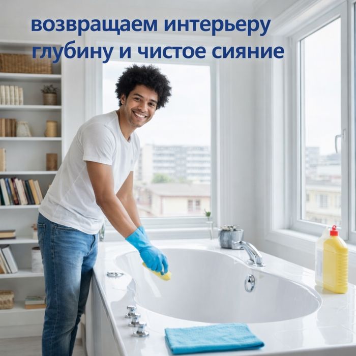 Уборка квартир и домов.