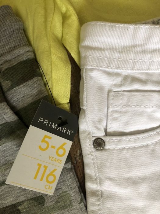 Lot 4 perechi noi pantaloni scurti copii 4-6 ani