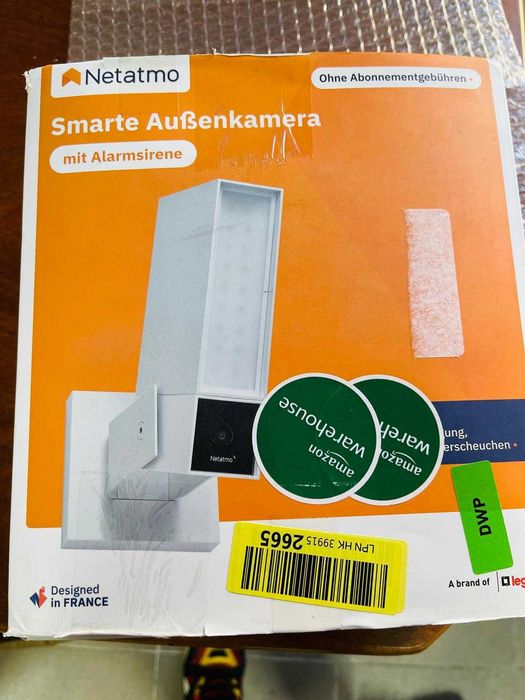 Cameră de supraveghere inteligentă pentru exterior Netatmo NOC-S-W-DE