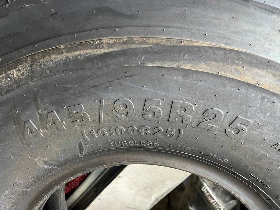 Anvelope noi 445/95R25 BKT indice mare de greutate macara 14.00-25