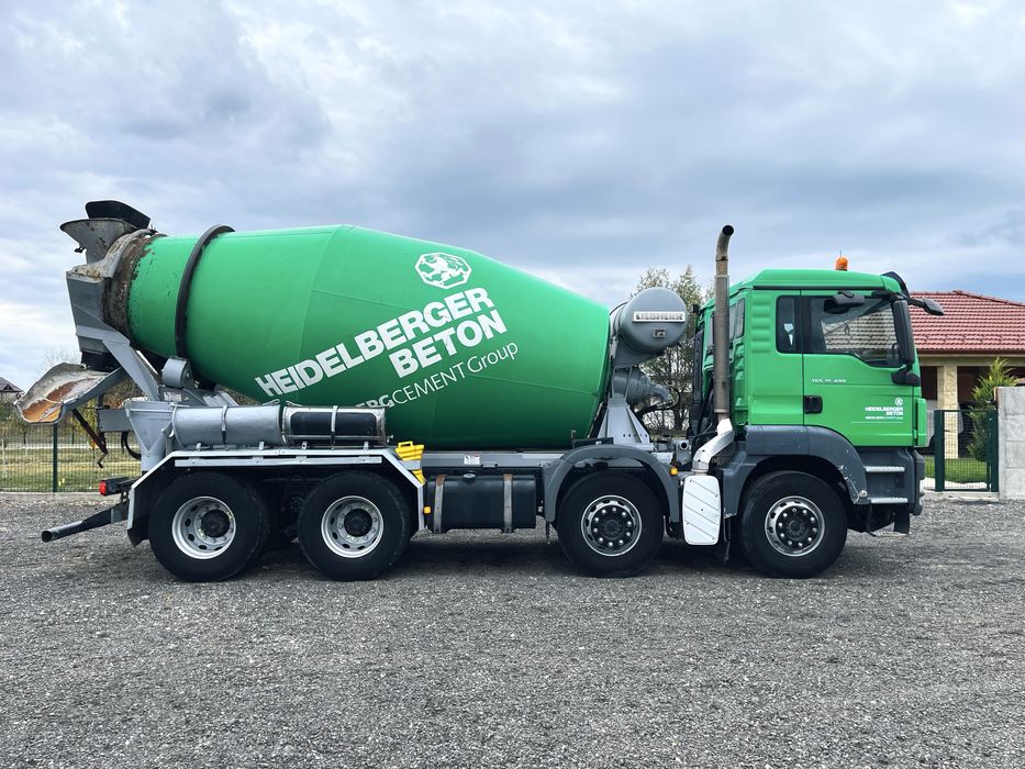 MAN  TGS 35.400- 8x4-  Euro 5- 9 MC Liebherr.
