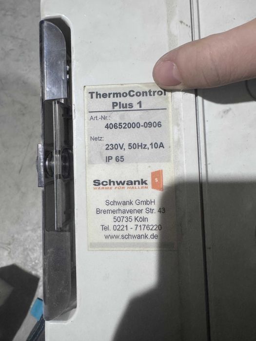 Термоконтроллер (Регулятор температуры) Schwank