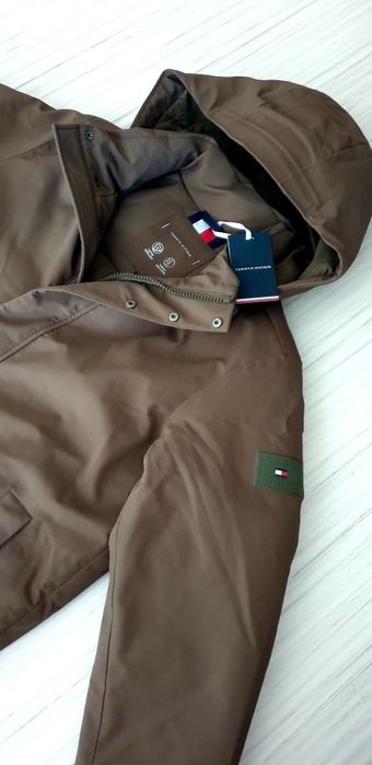 Tommy Hilfiger Tech Parka Parka M НОВО ОРИГИНАЛ Мъжко Зимно  Яке - Пар