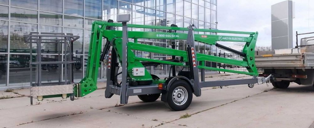 Подъемник прицепной гидравлический 14м