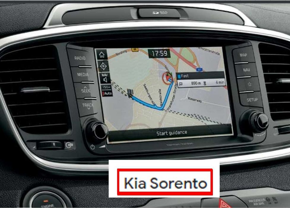 SD карта 2026 КИА ъпдейт навигация KIA Gen2 4 5W Sorento Picanto Rio