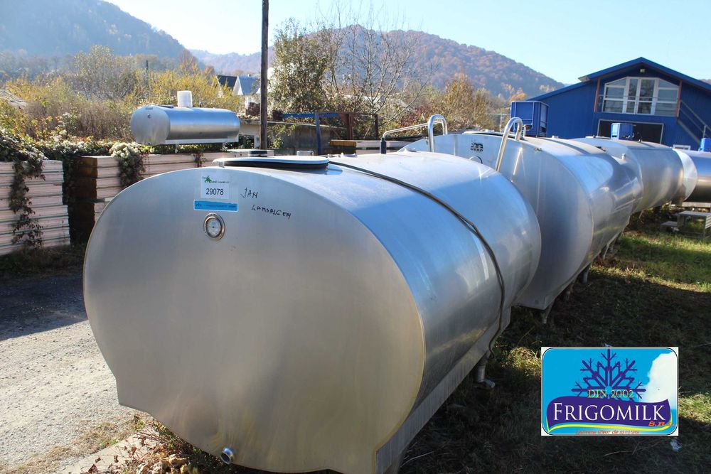 Bazin lapte, tanc racire lapte, tanc MUELLER 12000 L - IN STOC