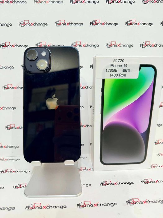 iPhone 14 Midnight Neverlocked 128GB  51720