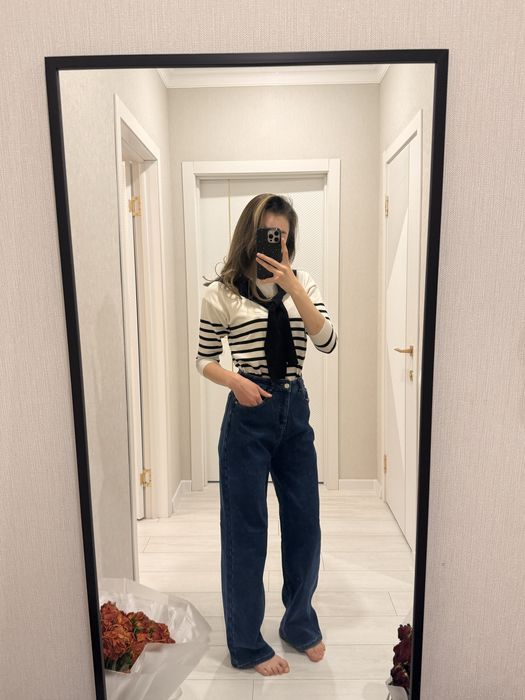 Полосатая кофта размер:с БУ