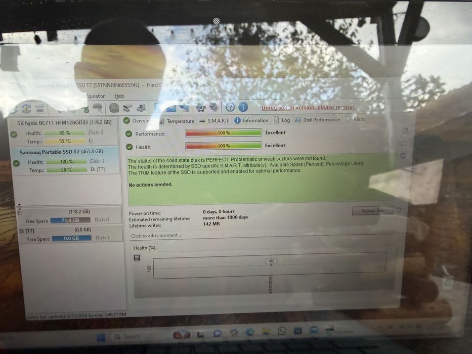 SSD Portabil Samsung  T7 USB 3.2 Gen.2 500GB