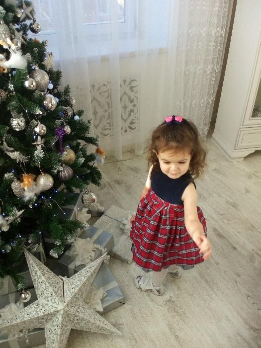 Праздничное платье до 90 см