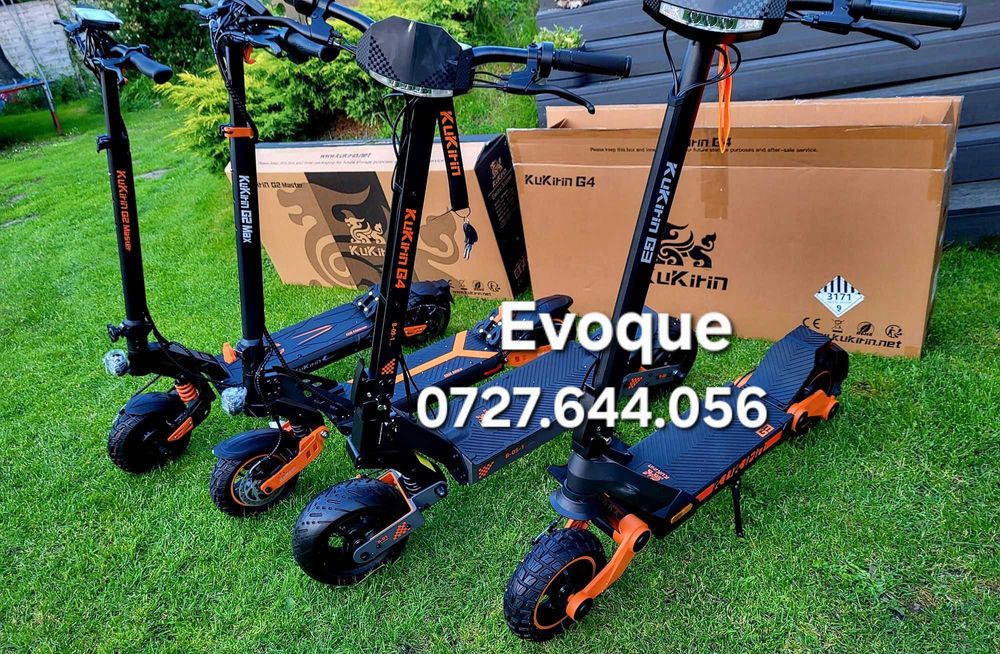 Trotineta electrica KUKIRIN G2 MASTER 2026 Sigilata PUTERNICA 2000 W