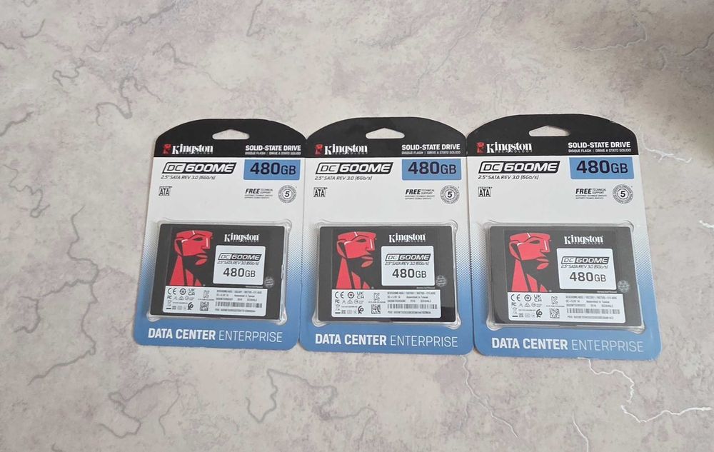 SSD Kingston DC600ME 480gb.