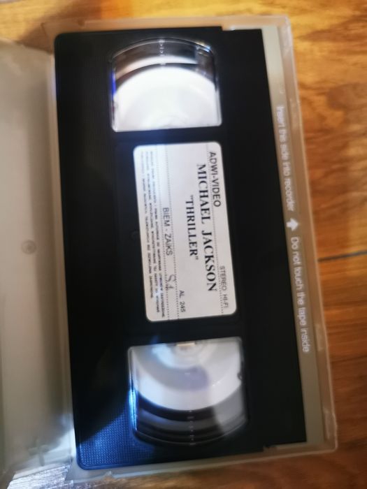 Caseta Vhs Michael Jackson