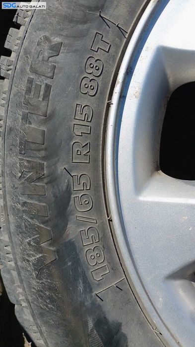 Set 4 Jante Roti Aliaj 185 65 15 R15 Fara Anvelope Opel Astra G 1998 - 2007 [M8059]