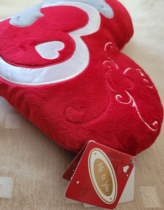 Pernă Inima Pluș Carte Blanche Me To You