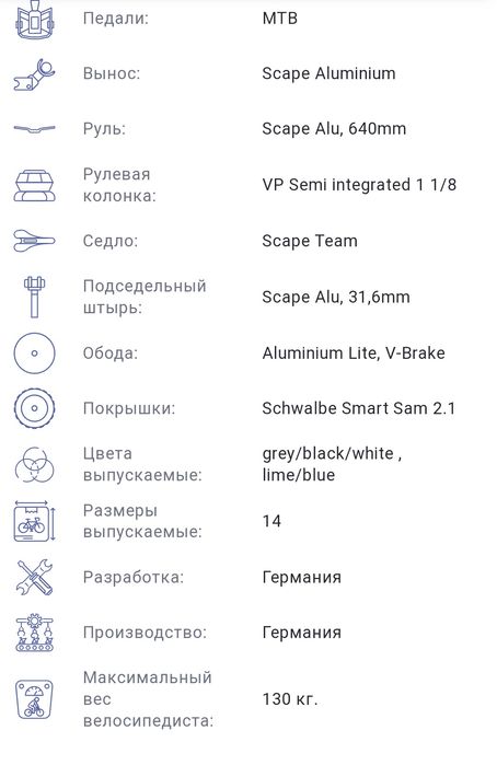 Велосипед горный Cube Aim 26