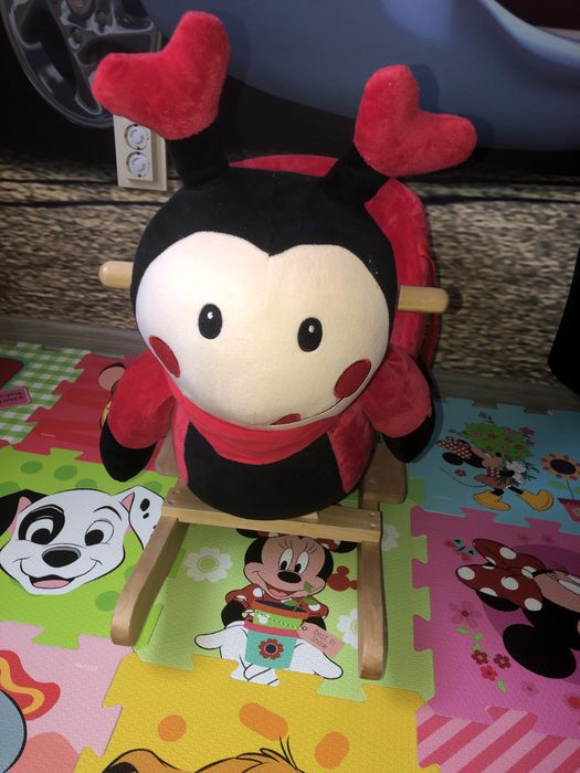 Дървена люлка за яздене Moni - Калинк