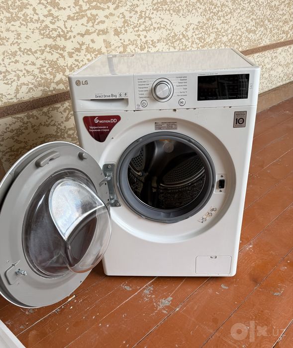 Стиральная машина LG 8 кг Inverter Direct Drive