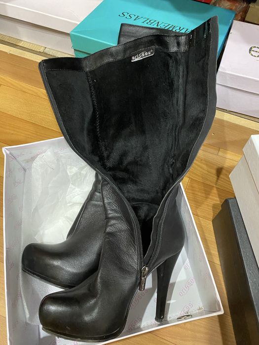 Сапоги зимние, демисезонные модельные