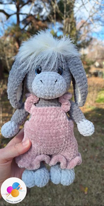 Ръчно плетени играчки на една кука