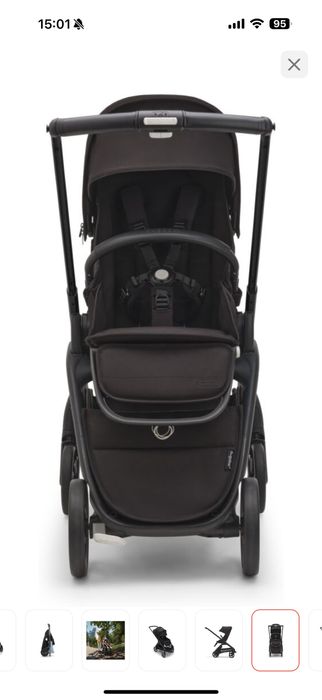 Коляска прогулочная Bugaboo Dragonfly ,черный