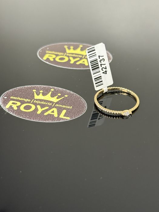 Bijuteria ROYAL : Inel AUR NOU 14K / 1.29 GR