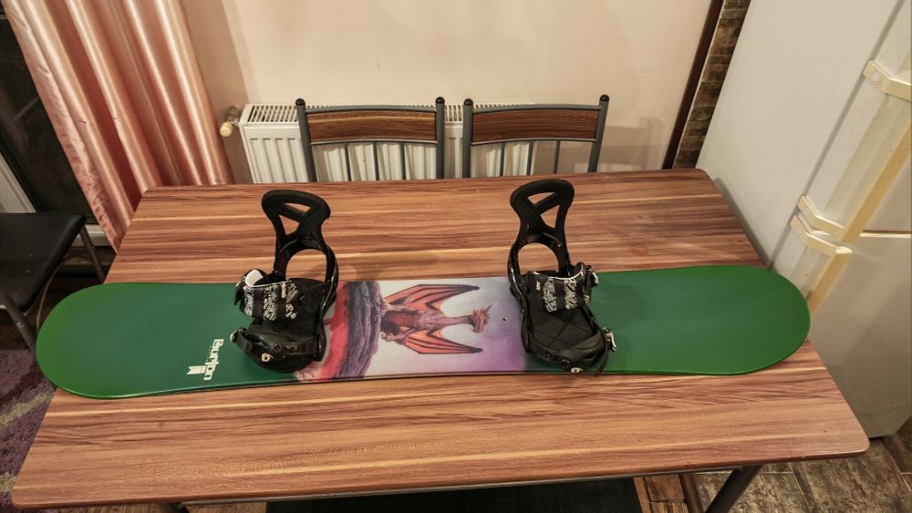 Placa snowboard Burton Motion 146 Cm cu legaturi Burton Cartel S