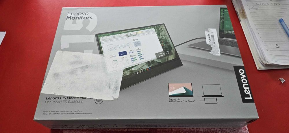Monitor Portabil  Lenovo L15